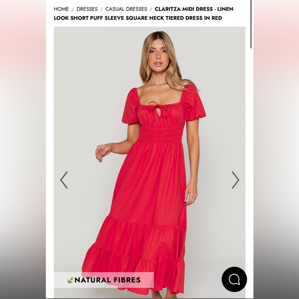 NWT Claritza midi dress